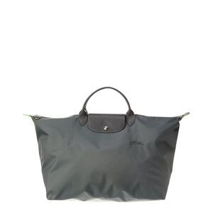 Longchamp Le Pliage Green Large Canvas Travel Bag, Grey